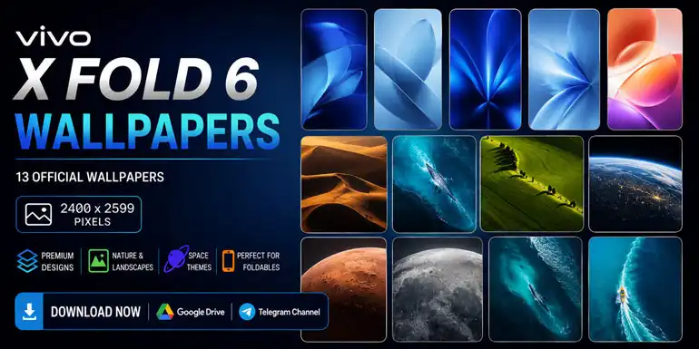 Vivo X Fold 6 wallpapers