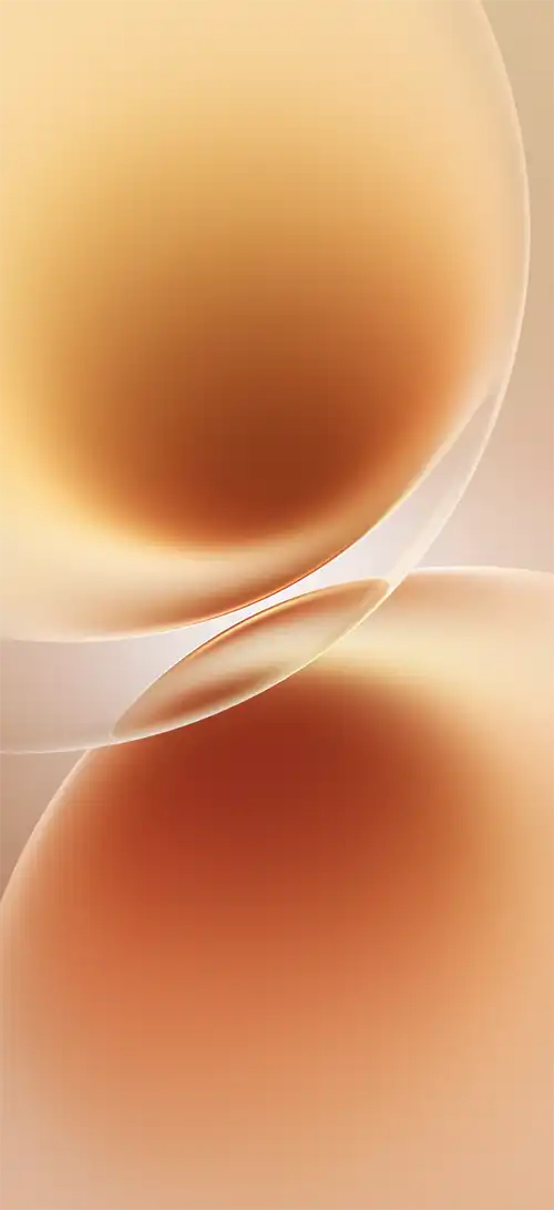 Vivo X300 E official gold abstract stock wallpaper