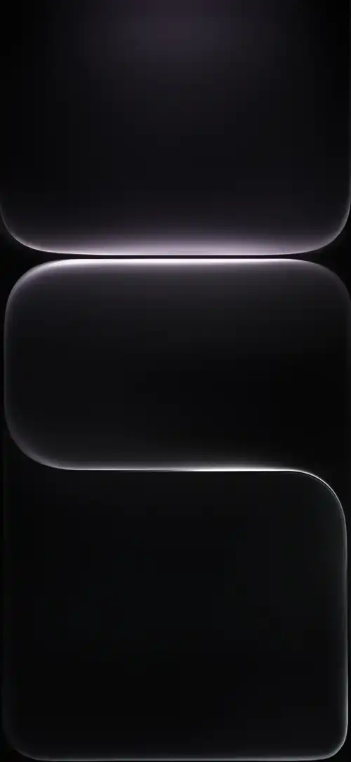HONOR Robot Phone wallpaper with dark rounded geometric shapes