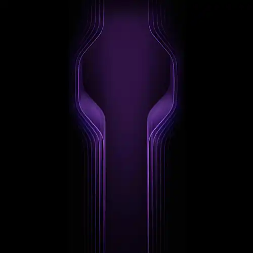 Huawei Mate 80 wallpaper with purple futuristic linear design on black