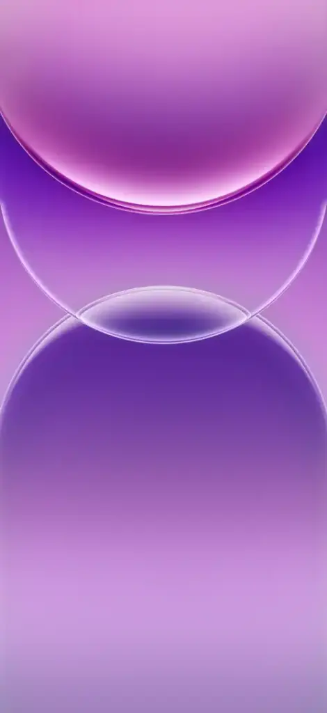 OPPO A7 Pro Max purple stock wallpaper with translucent abstract shapes