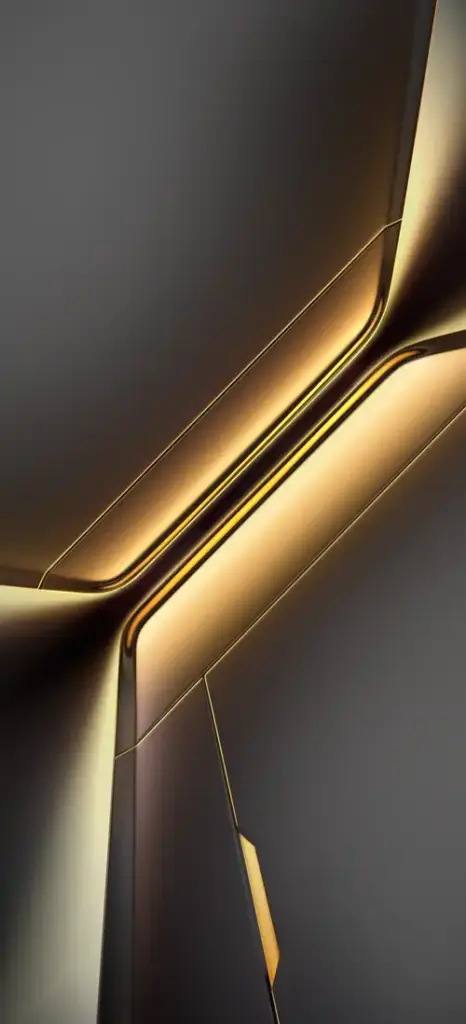 OPPO K15 wallpaper black gold