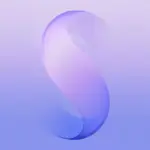 Samsung Galaxy S26 FE wallpaper with purple and blue gradient abstract design