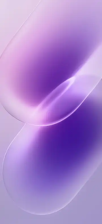 OriginOS 7 gray and lavender abstract gradient wallpaper