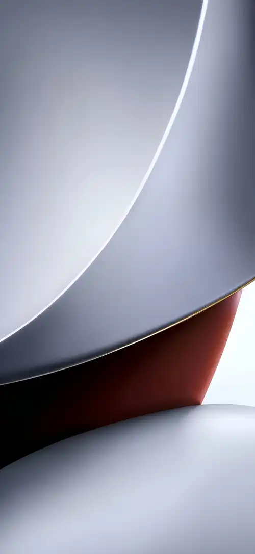 POCO X8 stock wallpaper with red, gray, and black abstract design