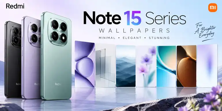 Redmi Note 15 Series Wallpapers