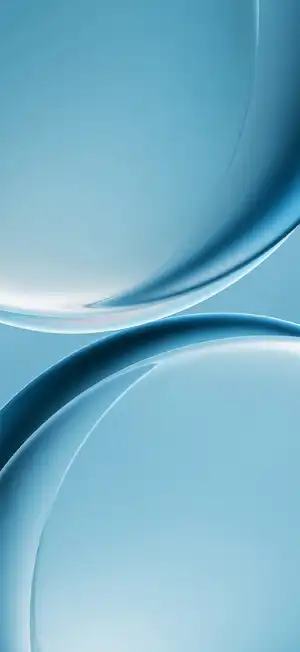 Redmi Turbo 5 Max cyan and blue abstract curved wallpaper