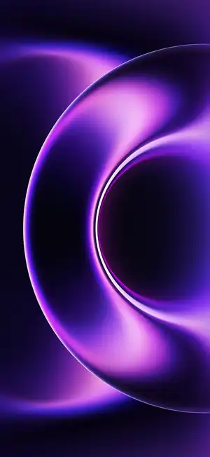 Xiaomi 17 Ultra purple and pink glowing abstract wallpaper