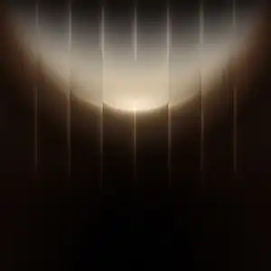 Huawei Mate 90 golden abstract wallpaper with glowing arc